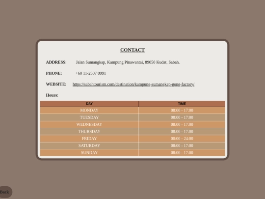 contact screenshot