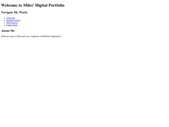 portfolio screenshot