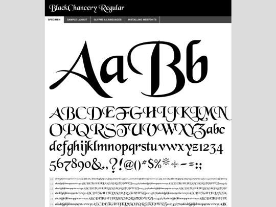 webfontkit-20250205-180751/blkchcry-demo screenshot