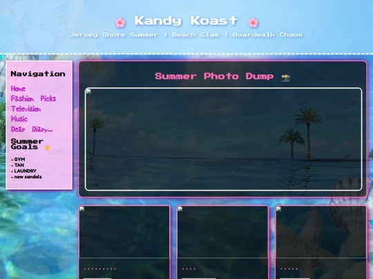 summerblog screenshot