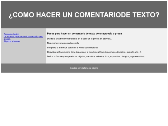 sistemaparacomentario screenshot