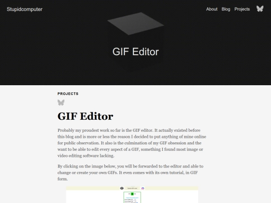 projects/gifeditor screenshot