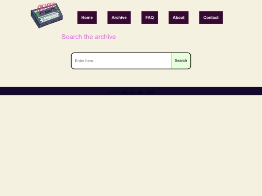 archive screenshot