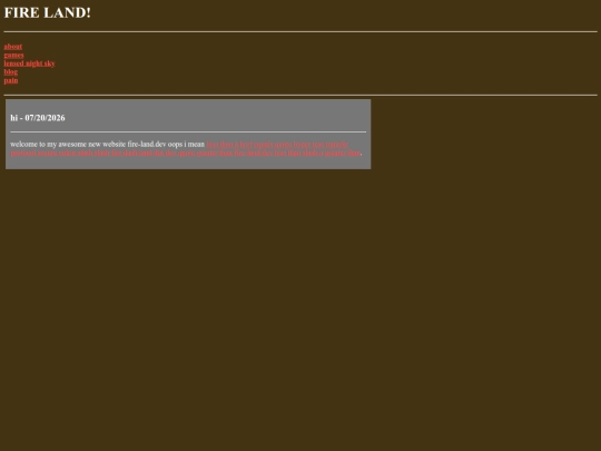 firstblog screenshot