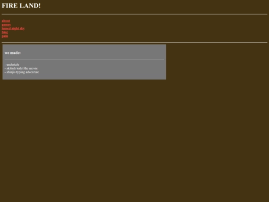 games screenshot