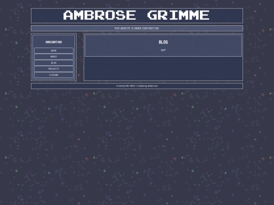 blog screenshot