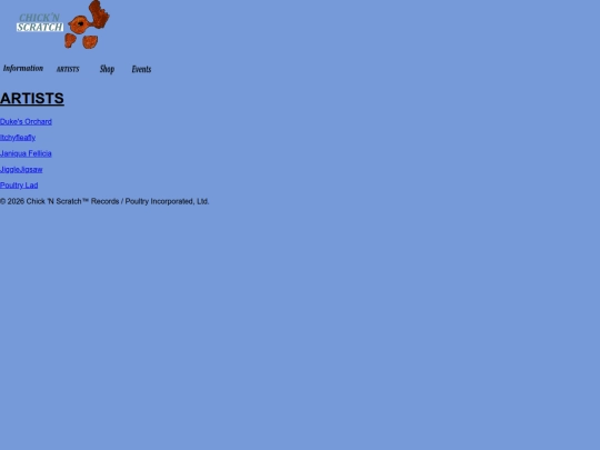 artists screenshot