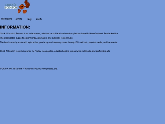 info screenshot