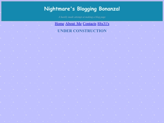 blog screenshot