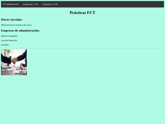 Proyecto2/Módulo FCT screenshot