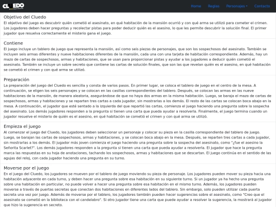 Bootstrap/reglas screenshot