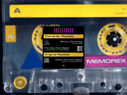playlists screenshot