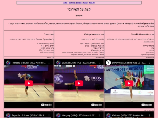 HTMLgymnasticsstoreindex screenshot