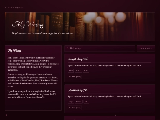 writing screenshot