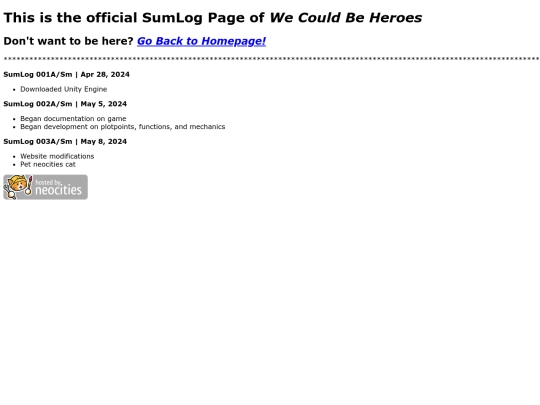 sumLogPage screenshot