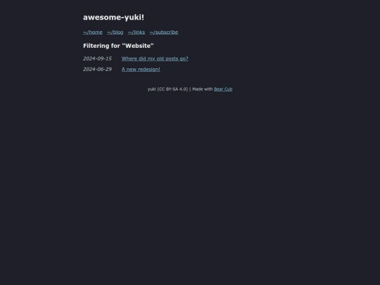 tags/website screenshot