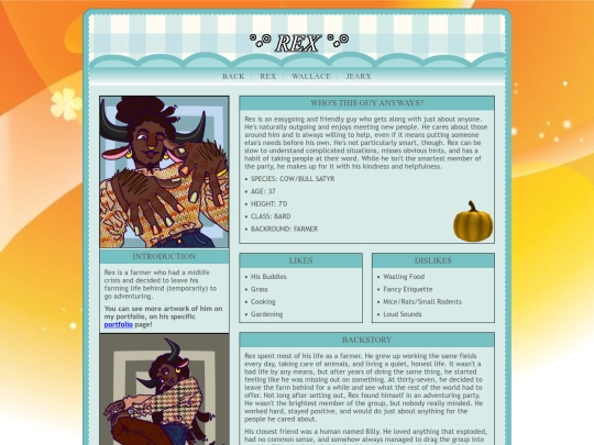 REXpage screenshot