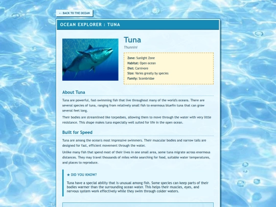 fish/tuna screenshot