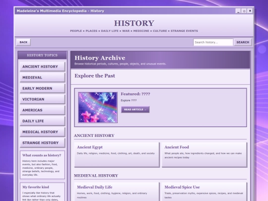 myEn-Hist screenshot