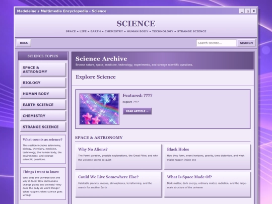 myEn-Sci screenshot
