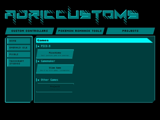 games screenshot
