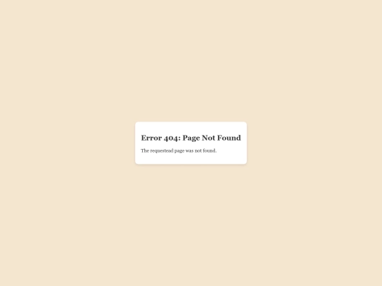 not_found screenshot