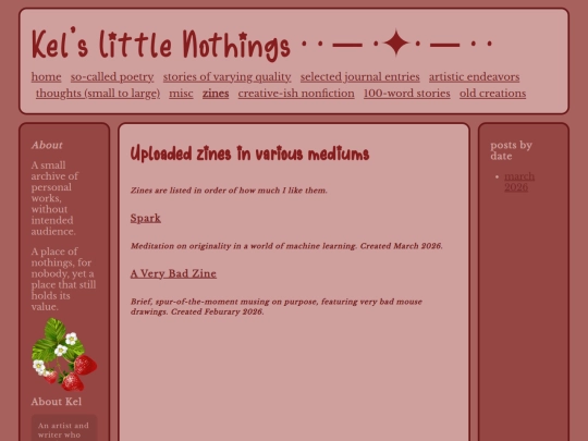 zines screenshot