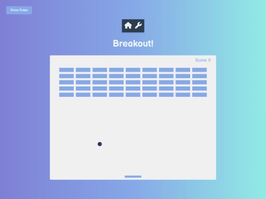 Breakout screenshot