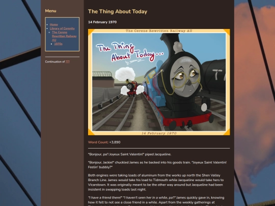 LibraryOfCerenity/TCRR_TheThingAboutToday screenshot