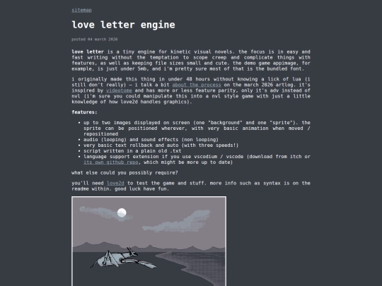 etc/loveletter screenshot