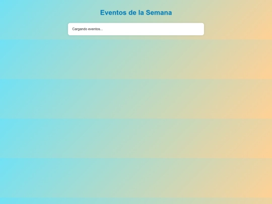 eventos screenshot