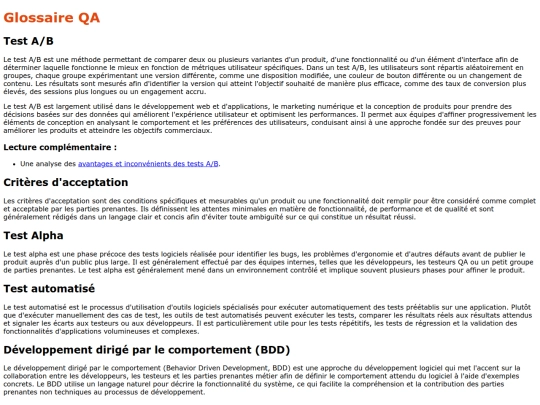 fr/qa-glossary screenshot