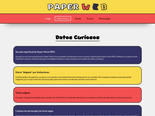 info screenshot
