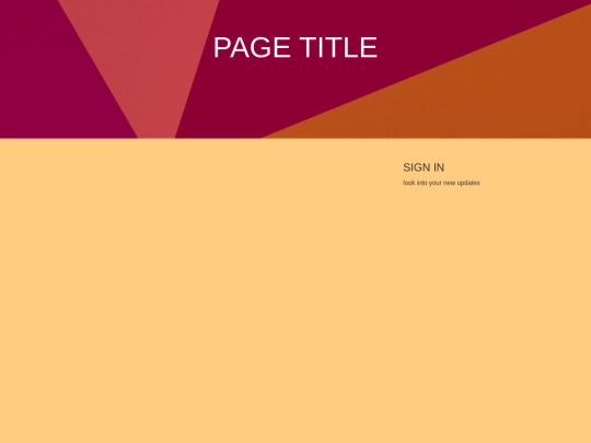 login screenshot
