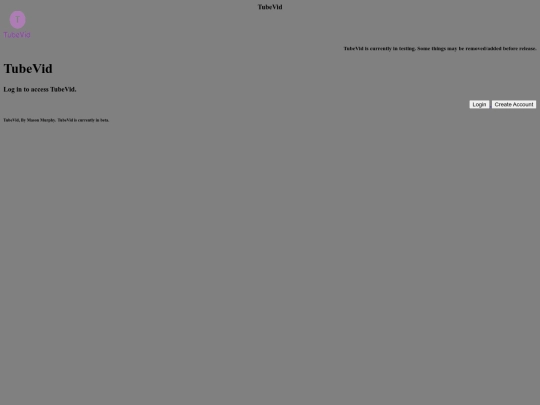 TubeVid/LoggedIn screenshot