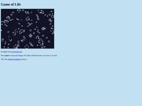 p5/GameOfLife screenshot