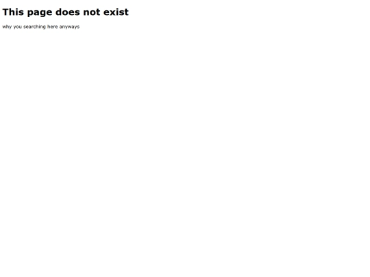 not_found screenshot