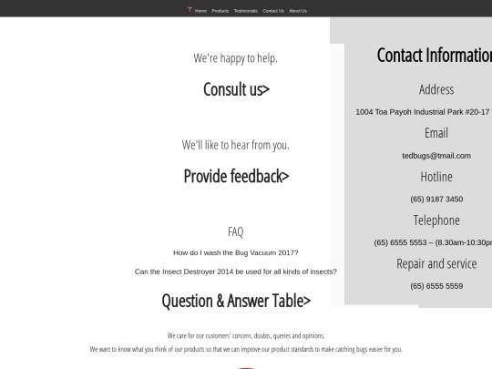 contactus screenshot