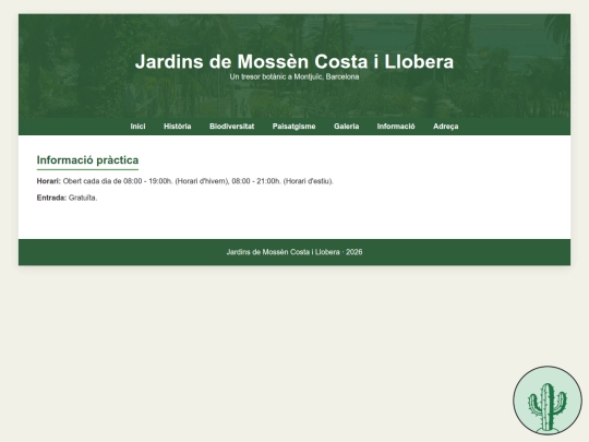 index/informacio screenshot