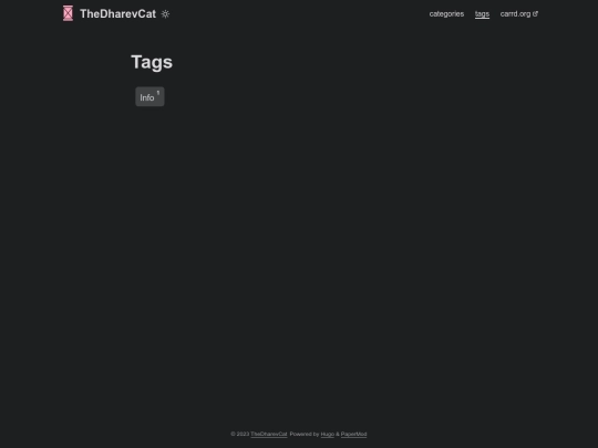 tags screenshot