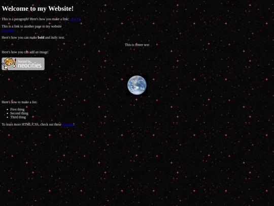 test screenshot