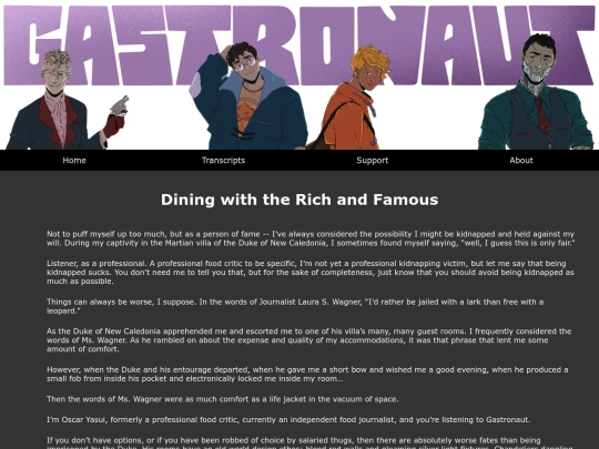 dining screenshot