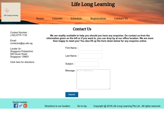 contactus screenshot