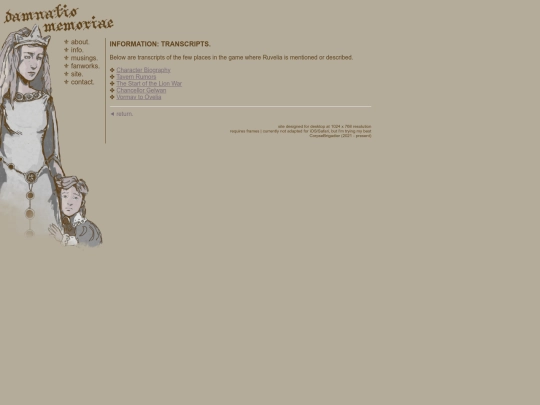 damnatiomemoriae/info/transcripts screenshot