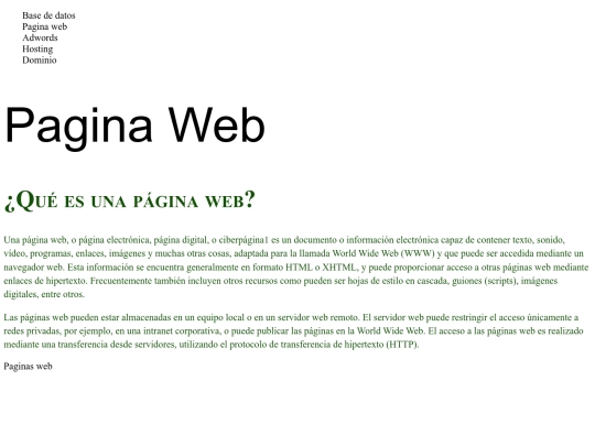web screenshot