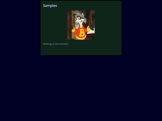 samples/samples screenshot