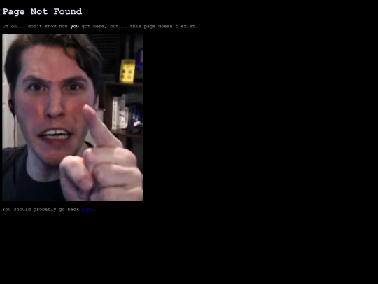 not_found screenshot