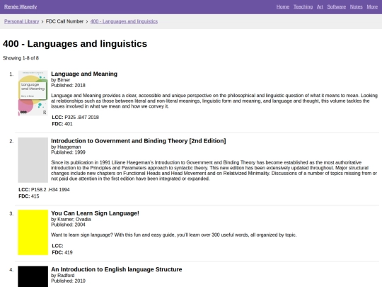 tiny-apps/opac/browse/fdc/400 screenshot