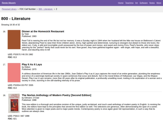 tiny-apps/opac/browse/fdc/800/2 screenshot