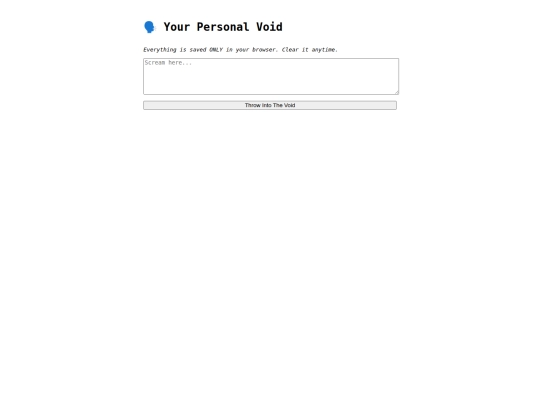 apps/apps.free/the.void screenshot